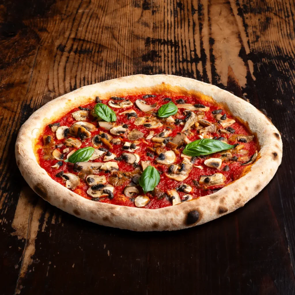 Funghi - Pizza vegană