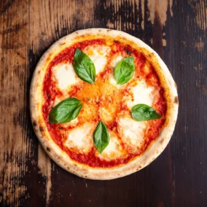 Pizza vegetariana Margherita