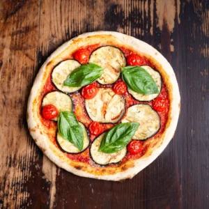 Pizza vegană Melanzane