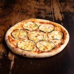 Pizza vegetariana Parmigiana