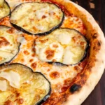 Pizza vegetariana Parmigiana