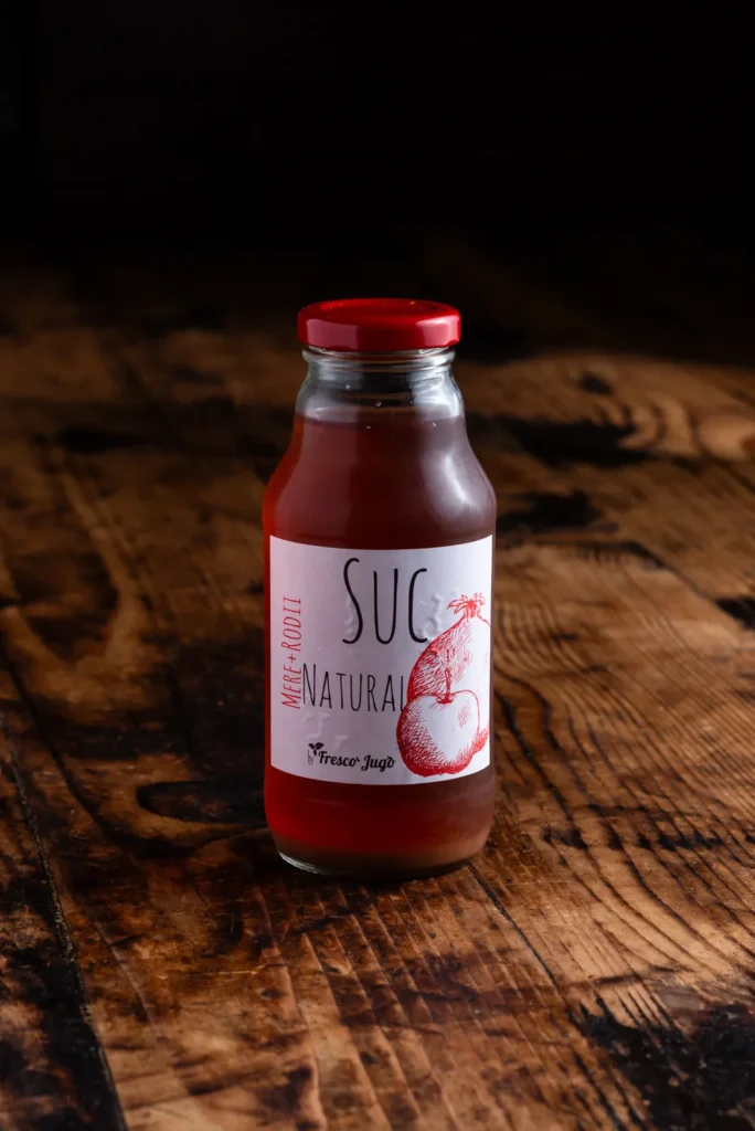 Suc natural mere și rodii, Fresco Jugo, 330 ml - Băuturi